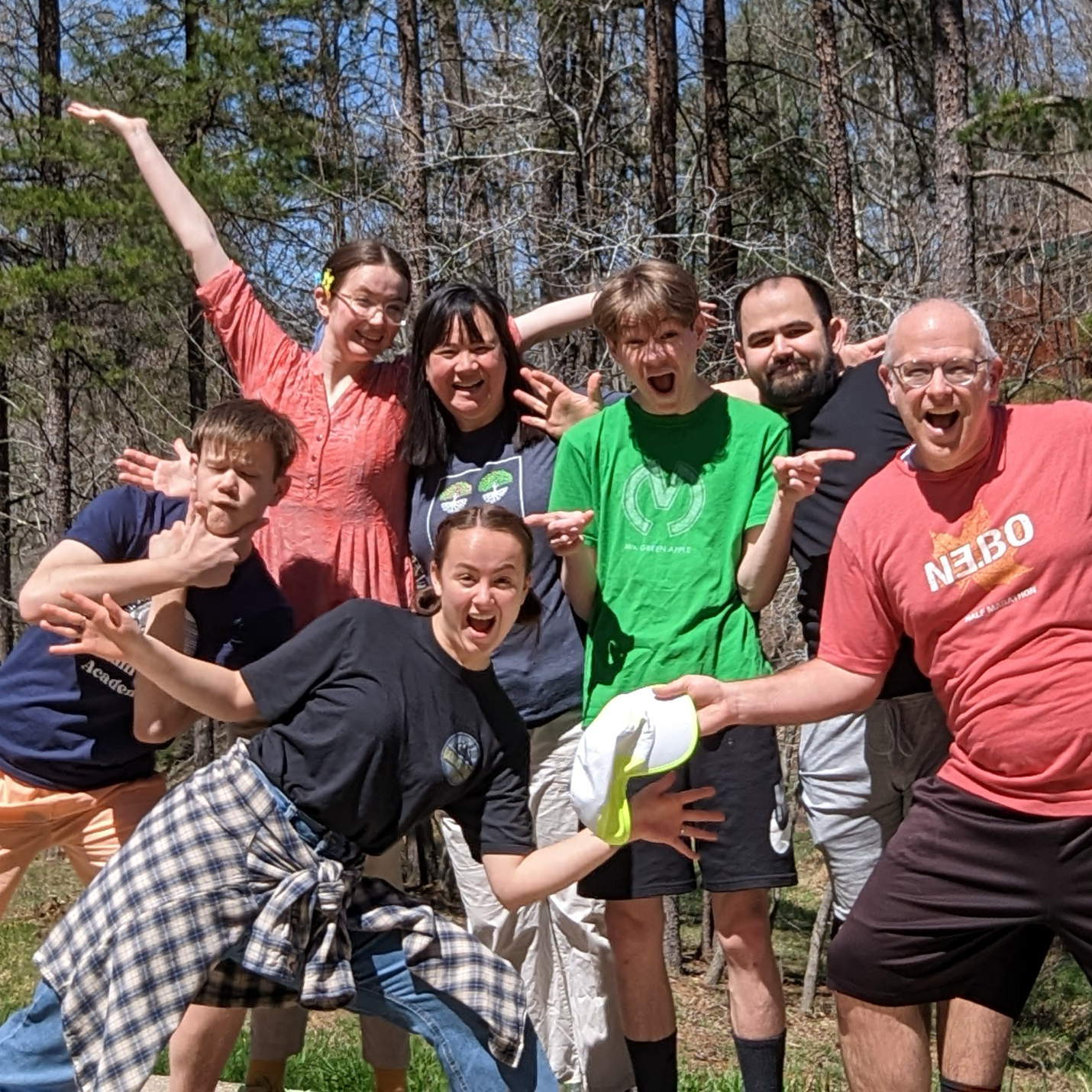 David with his family in West Virginia